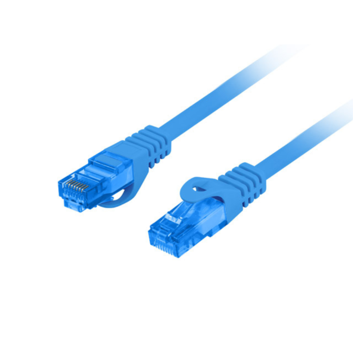 Lanberg PCF6A-10CC-0300-B Cable de Red Cat6a S/FTP (S-STP) RJ-45 a RJ-45, 3 Metros, Azul