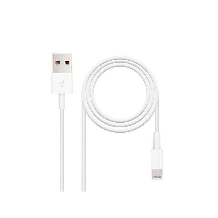 Nanocable Cable Lightning a USB Tipo A 50 cm - Compatible con Apple - Part Number 10.10.0400 Nanocable Cable Lightning a USB Tipo A 50 cm - Compatible con Apple - Part Number 10.10.0400