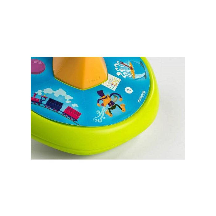 Miniland Juego Didáctico Mindfulness con Peonza Gigante y Guía de Ejercicios 31898 1