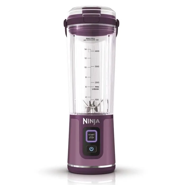Ninja Licuadora Portátil Blast BC150EUPR Recipiente 530ml Batería 2h Sin Cable Sin BPA Morada 0 Ninja Licuadora Portátil Blast BC150EUPR Recipiente 530ml Batería 2h Sin Cable Sin BPA Morada 0