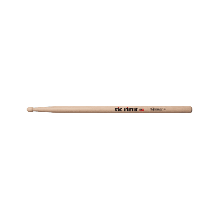 Vicfirth MS1 Corpsmaster Baquetas de Caja .695"/.16.5" de Madera para Percusión
