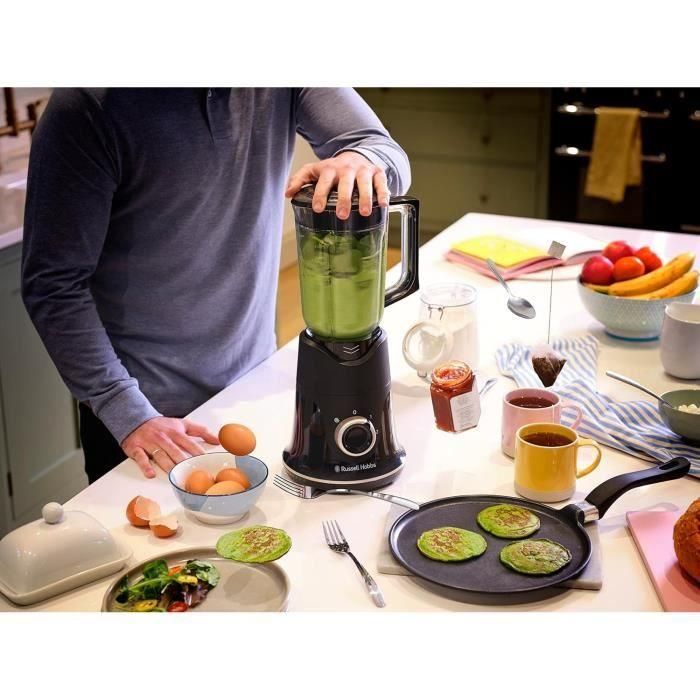 Batidora - RUSSELL HOBBS - Blade Boost 26710-56 - 1,5 L sin BPA - 20500 rpm - 2 velocidades + Pulse 4