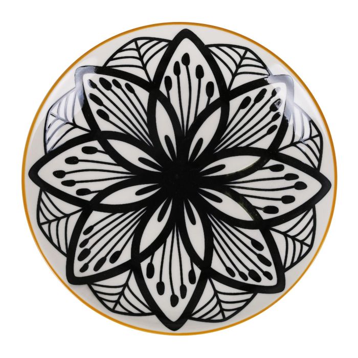 La Mediterranea Fuente Redonda para Servir Estilo Japonés Hana de 20 cm - Surtido de 6 Platos de Mesa (18 Unidades) 4