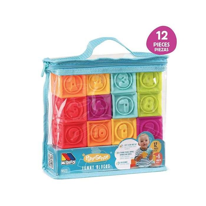 Bolsa cubos sensoriales 12 piezas 3 Bolsa cubos sensoriales 12 piezas 3