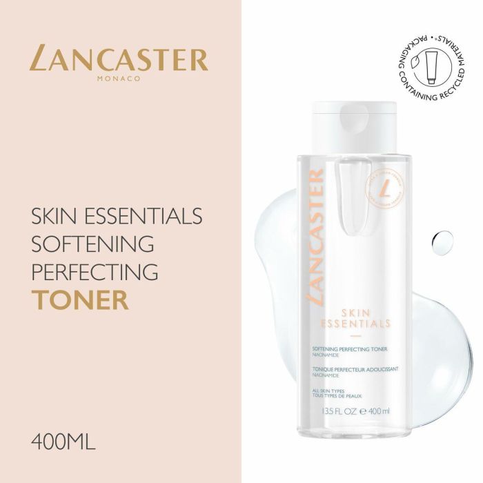 Lancaster Cleansers Softening Perfecting Toner Facial, Loción Tónica Suave sin Alcohol para Todo Tipo de Pieles 400 ml 4 Lancaster Cleansers Softening Perfecting Toner Facial, Loción Tónica Suave sin Alcohol para Todo Tipo de Pieles 400 ml 4