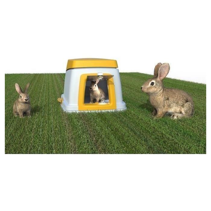 Kerbl KER4018653389003 Madriguera para Conejos - Kit Base de Conejito, Hábitat Perfecto con Cavidad del Instinto 3