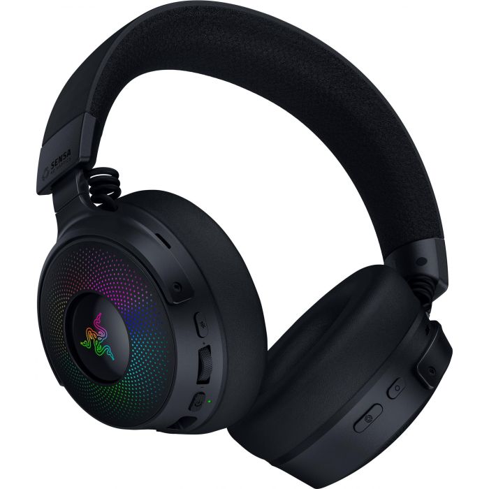 Razer Kraken V4 PRO Gaming Headset Inalámbrico y Alámbrico con THX Spatial Audio para PC/Móvil Negro 9 Razer Kraken V4 PRO Gaming Headset Inalámbrico y Alámbrico con THX Spatial Audio para PC/Móvil Negro 9