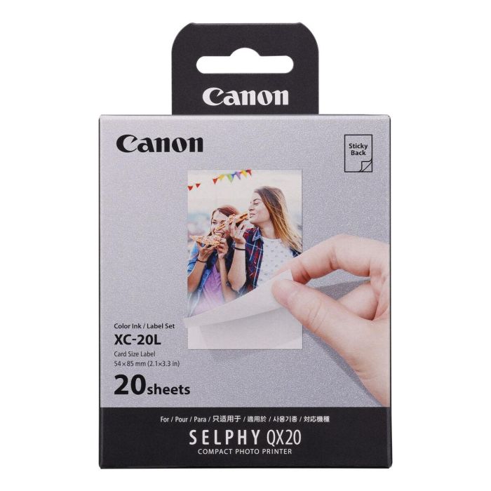 Papel Fotográfico Mate Canon 6755C002 5,4 x 8,5 cm (20 Unidades) Papel Fotográfico Mate Canon 6755C002 5,4 x 8,5 cm (20 Unidades)