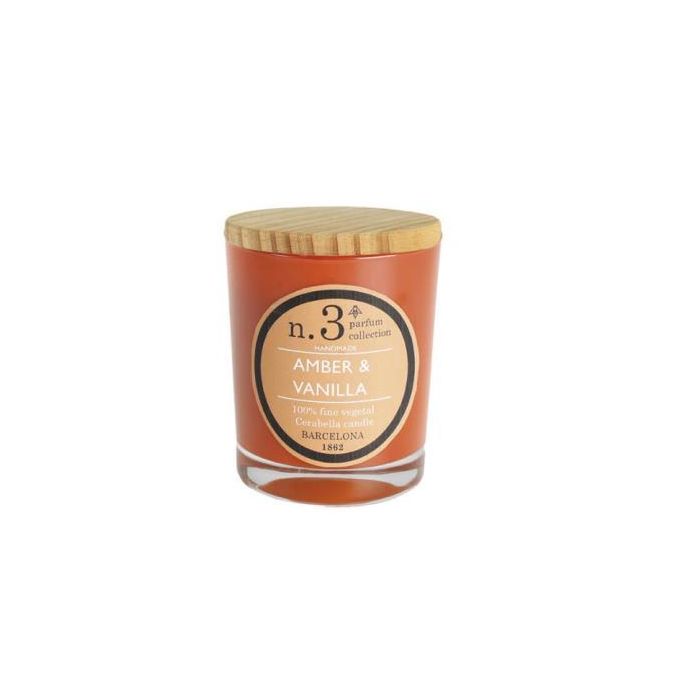 CERABELLA Vela de Vaso Perfumada Amber-Vainilla 7,5x9cm