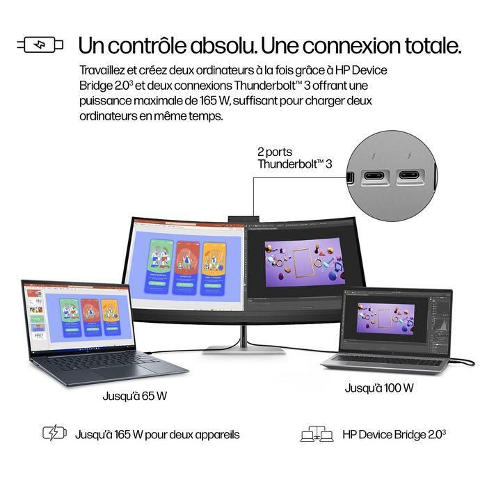 HP Series 7 Pro 39.7 inch 5K2K Conferencing Monitor-740pm 15 HP Series 7 Pro 39.7 inch 5K2K Conferencing Monitor-740pm 15