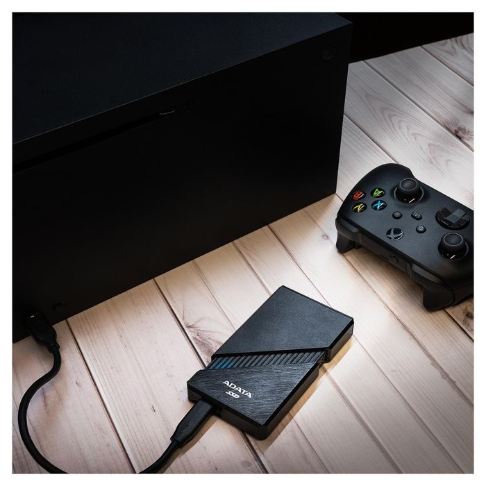 ADATA SE920 Disco Duro Externo SSD 2TB USB 3.2 Gen 2 Tipo C Velocidad 3800MB/s Negro