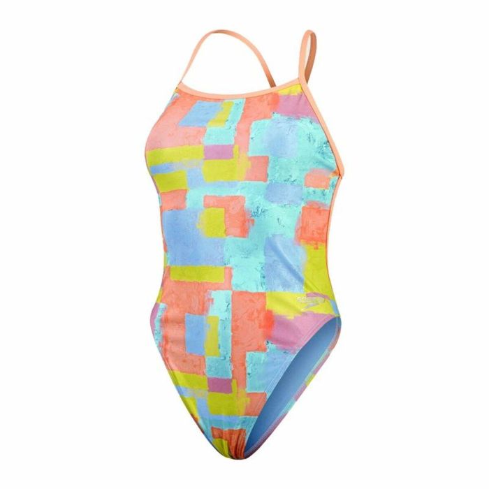 Bañador Mujer Speedo Speedo Allover Digital V-Back Azul 32 0 Bañador Mujer Speedo Speedo Allover Digital V-Back Azul 32 0