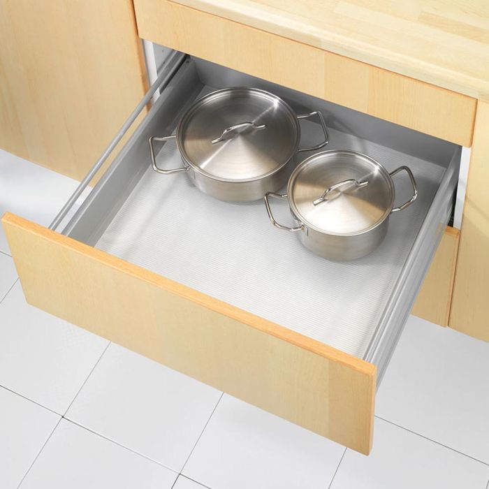 Wenko Lámina Antideslizante Transparente 50 x 150 cm para Armarios y Cajones 4