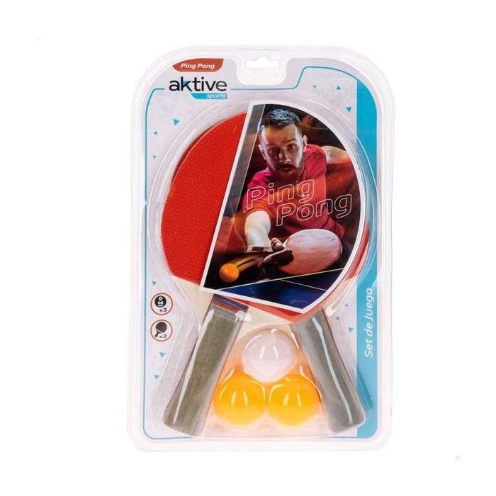 Palas de ping pong . incluye2 palas y pelotas 20,5x4,5x3,2cm 1 Palas de ping pong . incluye2 palas y pelotas 20,5x4,5x3,2cm 1