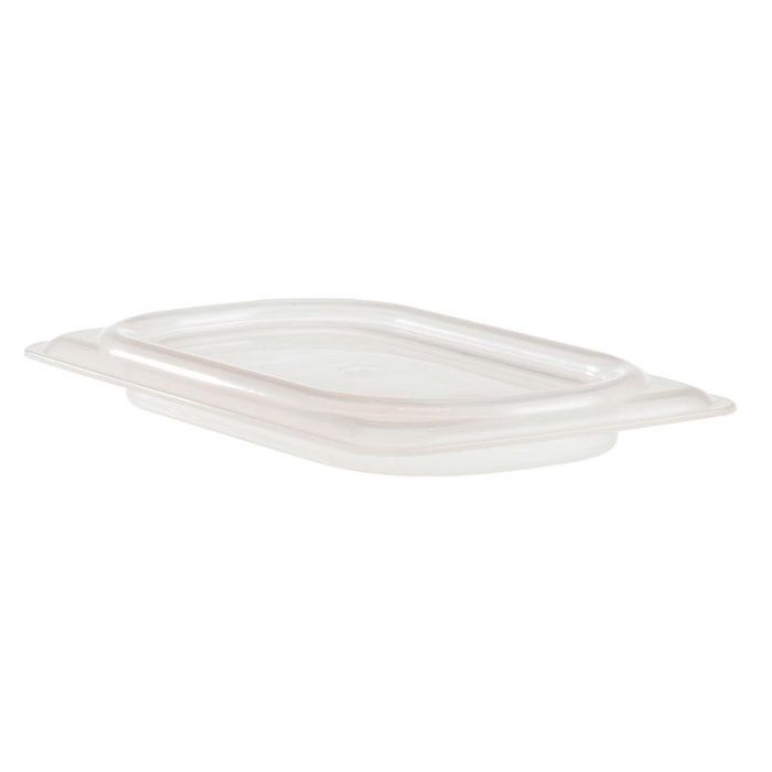 CAMBRO - 90PPCWSC-190 - Tapa hermética GN 1/9 - 10,8 x 17,6 cm - (No incluye cubeta) - Blanco translúcido - Venta 1 unidad.