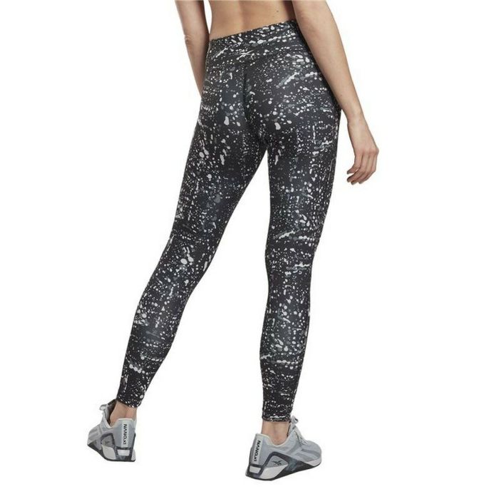 Mallas Deportivas de Mujer Reebok Workout Ready Printed 4 Mallas Deportivas de Mujer Reebok Workout Ready Printed 4