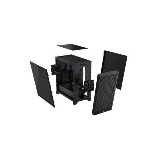 Corsair 3000D Airflow - Torre ATX Gaming Cristal Templado, 2 Ventiladores AF120, Flujo de Aire Optimizado, USB 3.0 Negra 3 Corsair 3000D Airflow - Torre ATX Gaming Cristal Templado, 2 Ventiladores AF120, Flujo de Aire Optimizado, USB 3.0 Negra 3