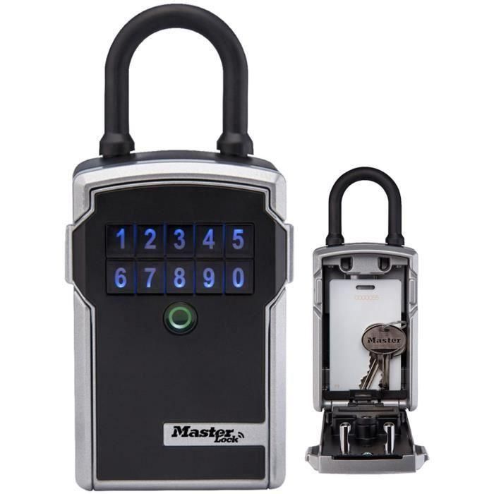 Caja de llaves conectada MASTER LOCK - Bluetooth o combinación - Con asa Caja de llaves conectada MASTER LOCK - Bluetooth o combinación - Con asa