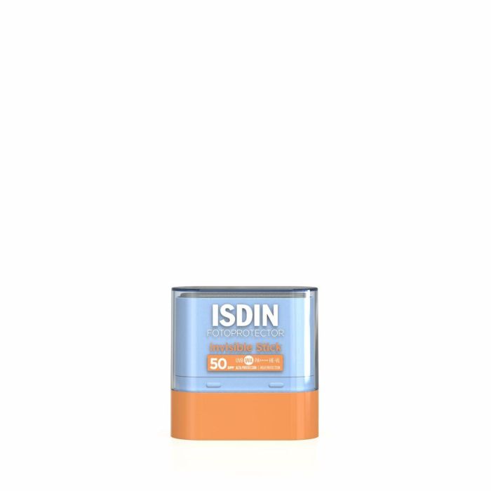 Isdin INVISIBLE STICK SPF50 Protector Solar Facial Barra 10g para zonas específicas, waterproof Isdin INVISIBLE STICK SPF50 Protector Solar Facial Barra 10g para zonas específicas, waterproof