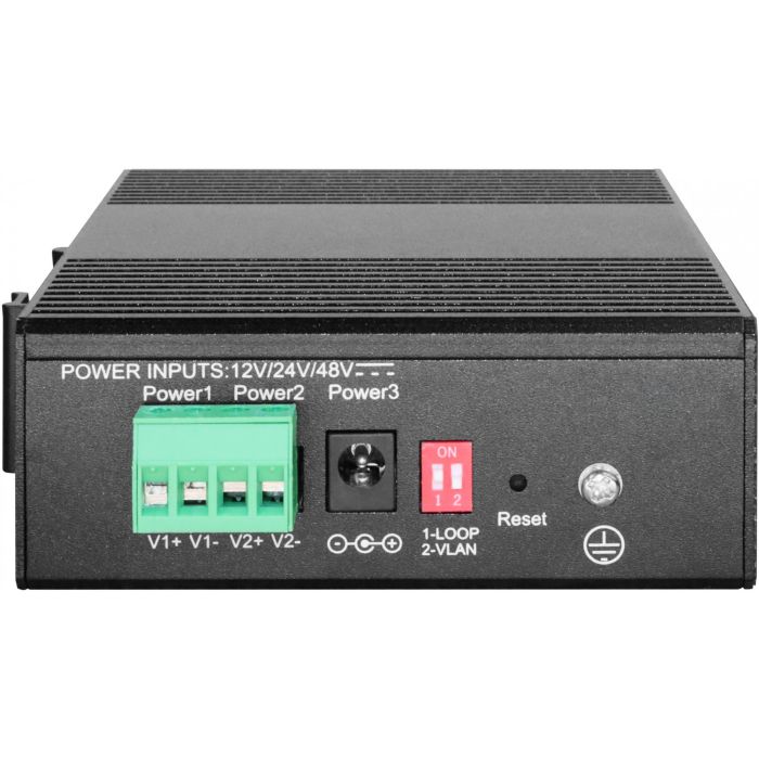Switch 6x GE IGS-2106 2xSFP. 4xRJ45 schwarz 2