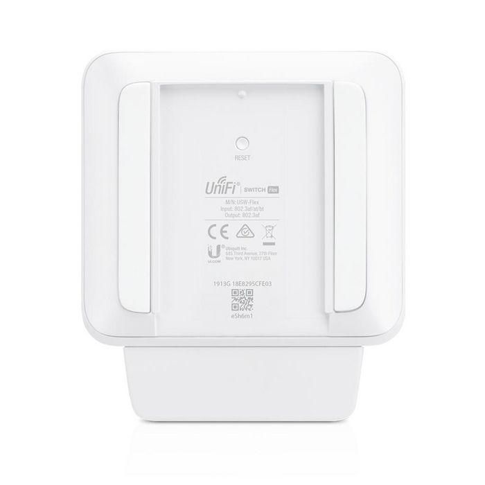 Ubiquiti USW-Flex Switch Gestionado L2 PoE, 5 Puertos Gigabit Ethernet, 122.5 x 107.1 x 28 mm, Blanco