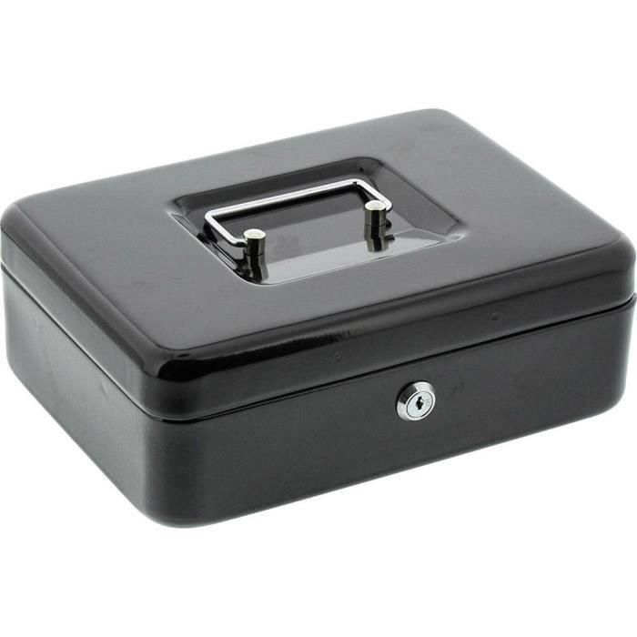 Caja para monedas - BURG WACHTER - Money 5025 Black - Apertura con llave, acero negro Caja para monedas - BURG WACHTER - Money 5025 Black - Apertura con llave, acero negro
