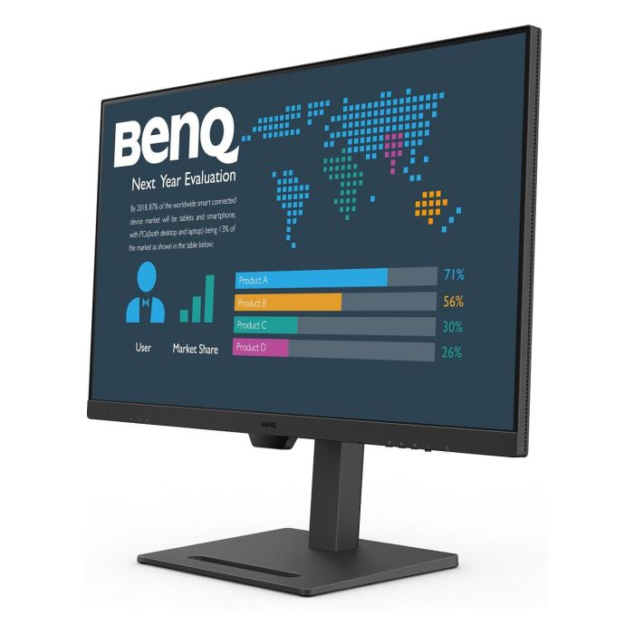 BenQ BL3290QT Monitor 31.5" QHD IPS, 2560x1440, 16:9, 5ms, USB-C 65W, HDMI, DisplayPort, Ajuste Altura, Negro