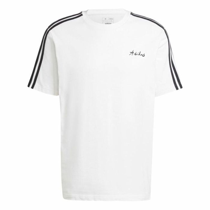Camiseta de Manga Corta Hombre Adidas Gallery Graphic Blanco 0 Camiseta de Manga Corta Hombre Adidas Gallery Graphic Blanco 0