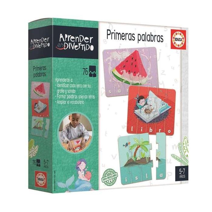 Educa Juego Aprender es Divertido Primeras Palabras para Niños de 5 a 7 Años en Español e Inglés 11 Educa Juego Aprender es Divertido Primeras Palabras para Niños de 5 a 7 Años en Español e Inglés 11