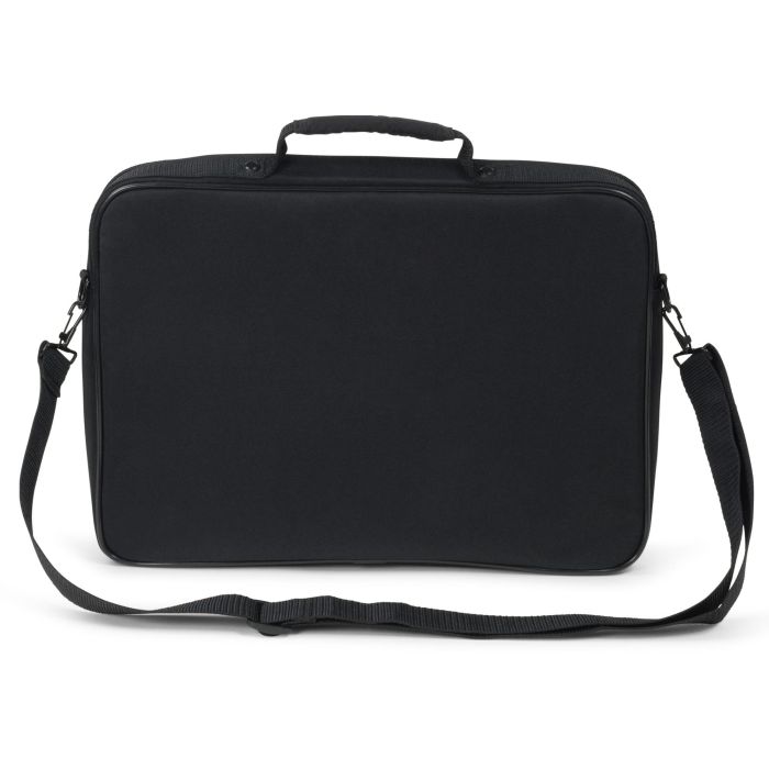 Dicota BASE XX Maletín para Portátiles 13-14.1", Acolchado, Poliéster Negro, con Bolsillo Frontal y Correa Hombro Ajustable 4