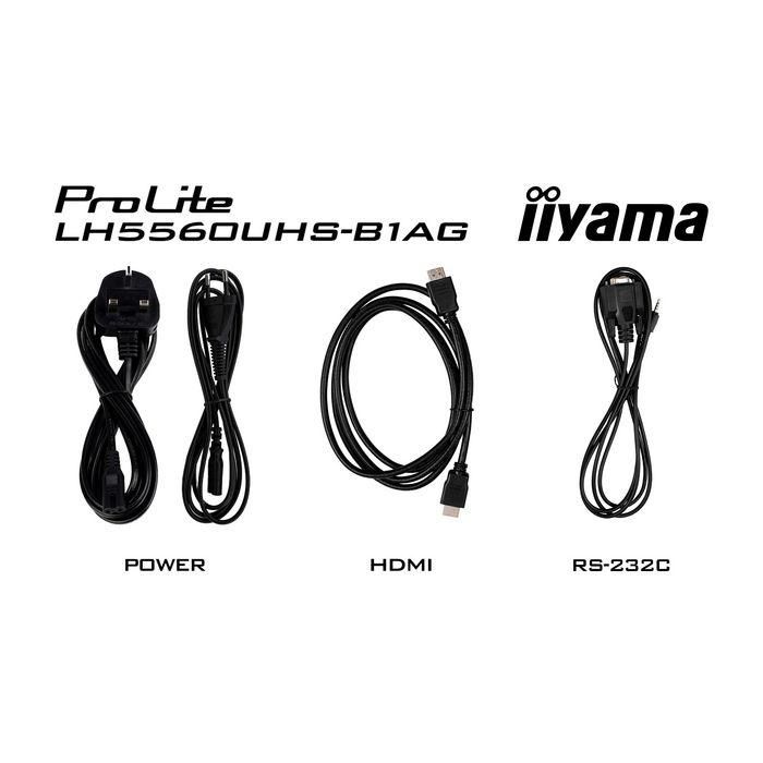 IIYAMA LH5560UHS-B1AG 55" 4K UHD LED Digital Signage Android 11 Profesional 24/7 16 IIYAMA LH5560UHS-B1AG 55" 4K UHD LED Digital Signage Android 11 Profesional 24/7 16