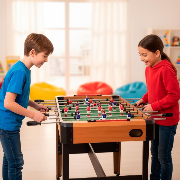 Tachan Futbolín 121X61X79 de Madera para +14 Años 5