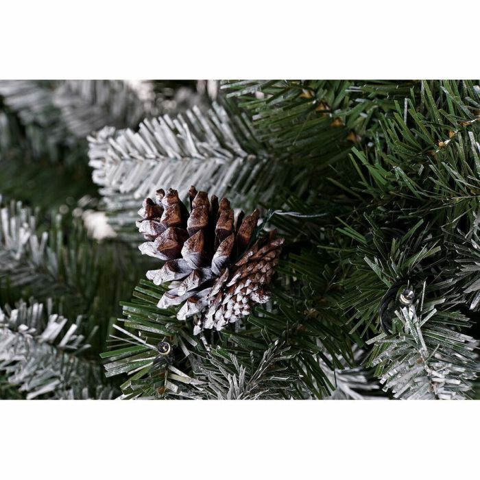 Árbol de Navidad DKD Home Decor Blanco Rojo Verde PVC Piñas Nevado 125 x 125 x 210 cm 1 Árbol de Navidad DKD Home Decor Blanco Rojo Verde PVC Piñas Nevado 125 x 125 x 210 cm 1