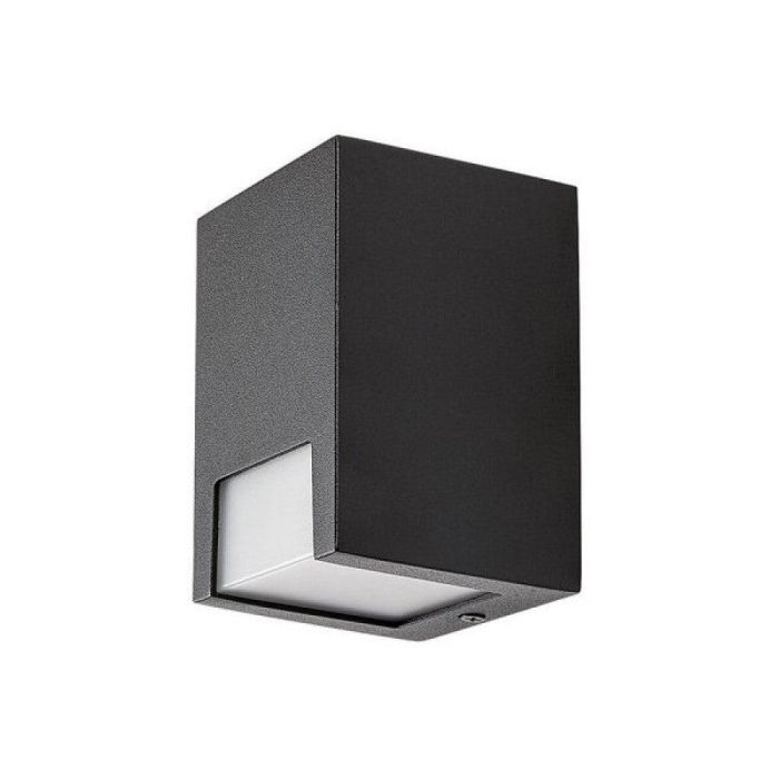 RABALUX RAB-77054 Aplique de Pared Exterior Cernon GU10 IP44 de Aluminio Negro Moderno Minimalista para Terraza y Jardín 2 RABALUX RAB-77054 Aplique de Pared Exterior Cernon GU10 IP44 de Aluminio Negro Moderno Minimalista para Terraza y Jardín 2