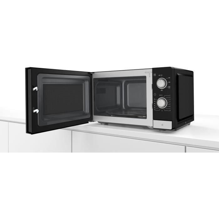 Microondas de libre instalación BOSCH SER2 - FFL020MS2F - Negro - 1 modo de cocción - 26 x 44,2 x 34,5 cm 3 Microondas de libre instalación BOSCH SER2 - FFL020MS2F - Negro - 1 modo de cocción - 26 x 44,2 x 34,5 cm 3