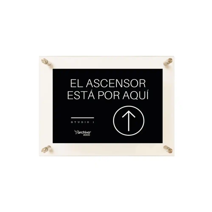 Archivo 2000 Expositor Mural Premium con Separadores A3 Vertical/Horizontal Acrílico Transparente 470x35x345 mm 1