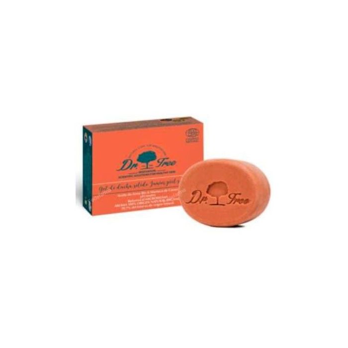 Dr. Tree Gel de Ducha Sólido Junior | pH Neutro | Fortalece Microbioma Piel Delicada Infantil | Calma, Hidrata y Protege | 75 g