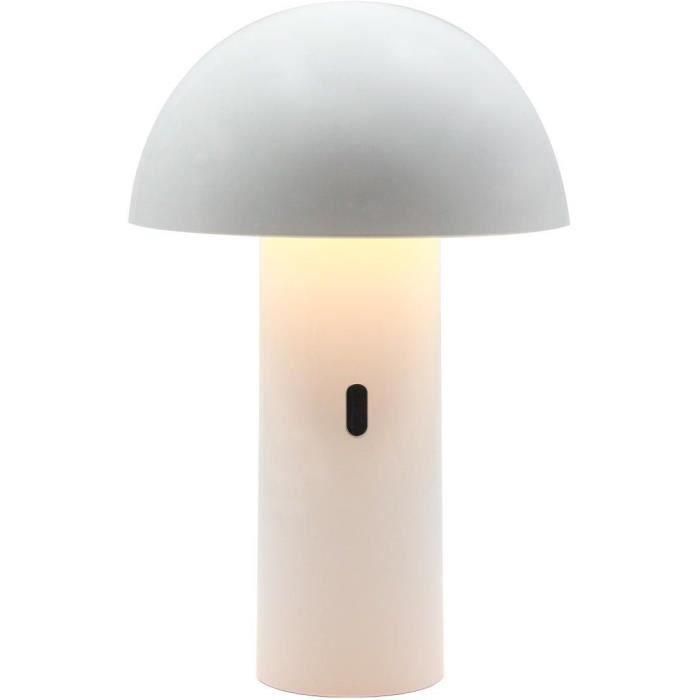 Lumisky LUM3760093546508 Lámpara de mesa TOD WHITE Inalámbrica, Cabezal regulable, LED blanco cálido, Al. 28 cm Lumisky LUM3760093546508 Lámpara de mesa TOD WHITE Inalámbrica, Cabezal regulable, LED blanco cálido, Al. 28 cm