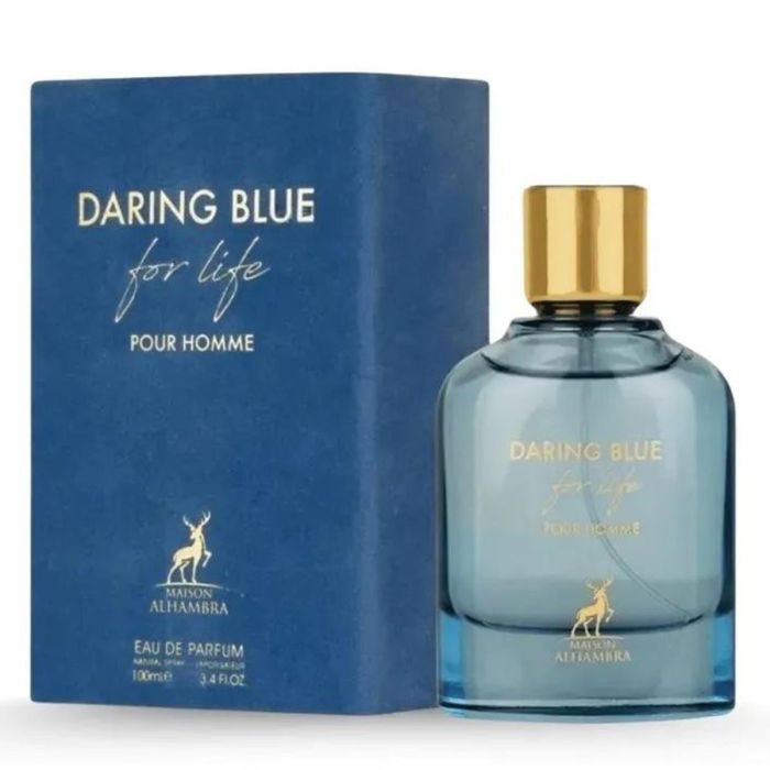 Maison Alhambra Daring blue for life eau de parfum pour homme 100 ml vaporizador