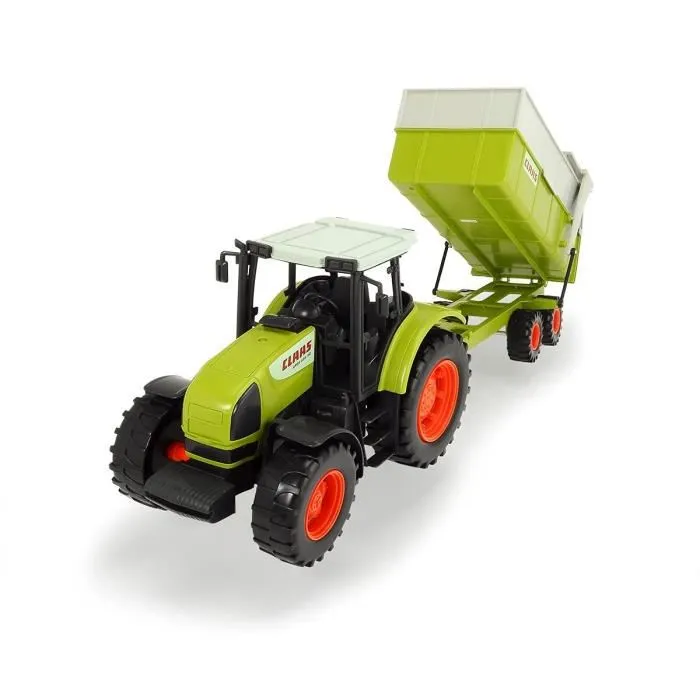 Dickie Toys Tractor con Remolque CLAAS 57cm 1 Dickie Toys Tractor con Remolque CLAAS 57cm 1