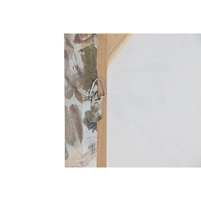 DKD Home Decor Cuadro Cottage Lienzo MDF Pueblo Blanco Verde 3.5 x 90 x 60 cm (2 Unidades) 1 DKD Home Decor Cuadro Cottage Lienzo MDF Pueblo Blanco Verde 3.5 x 90 x 60 cm (2 Unidades) 1