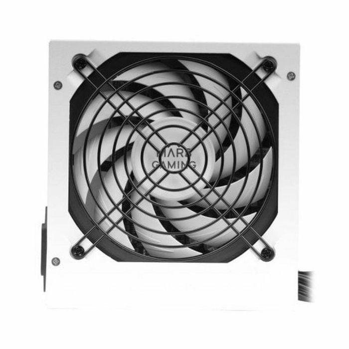 Mars Gaming MPIII650W Fuente de Alimentación ATX 650W 85% Eficiencia Silenciosa Ventilador 120mm Cables Planos 5 Años Garantía 1
