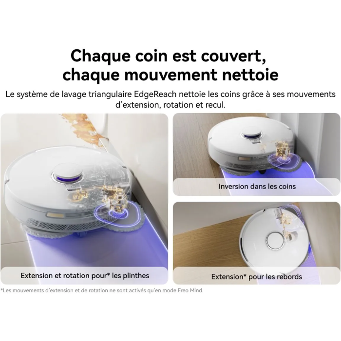 Narwal NAR6972075735726 Robot Aspirador y Fregador 11.000 Pa Autolimpieza Secado Doble Flujo Aire Antienredos Freo X10 Pro 5