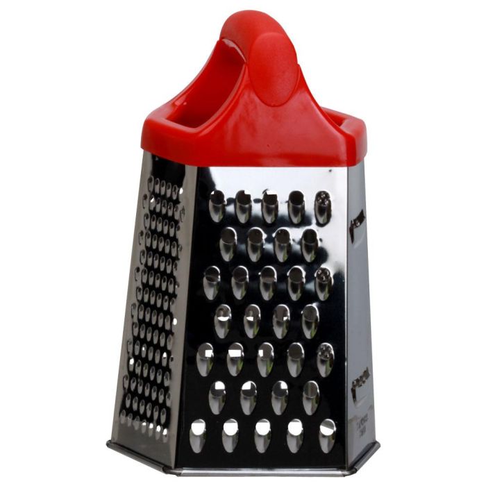 Easy Make Rallador 6 Caras 19x12 cm Acero y Plástico Colores Surtidos 1