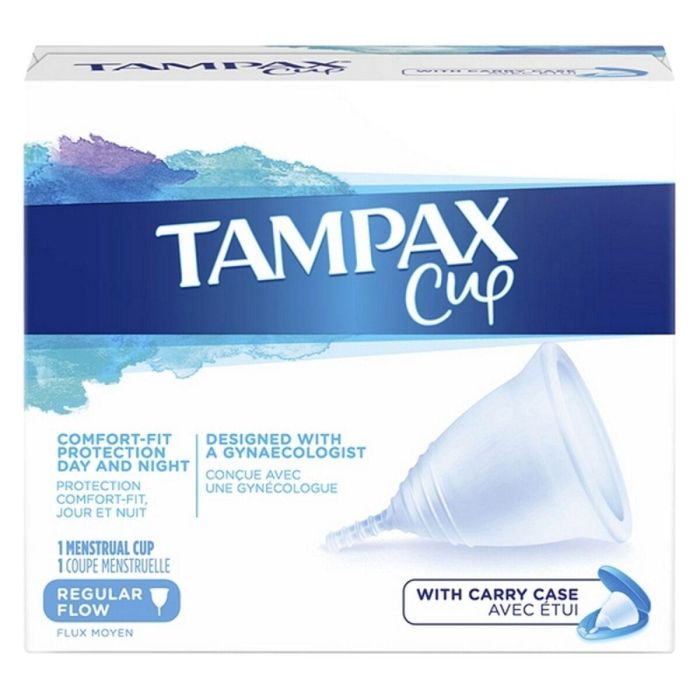 Tampax Copa Menstrual COPA Flujo Menstrual Regular - Silicona Grado Médico, Libre BPA, Soft Curve, 12h Protección, 1 pz 1 Tampax Copa Menstrual COPA Flujo Menstrual Regular - Silicona Grado Médico, Libre BPA, Soft Curve, 12h Protección, 1 pz 1