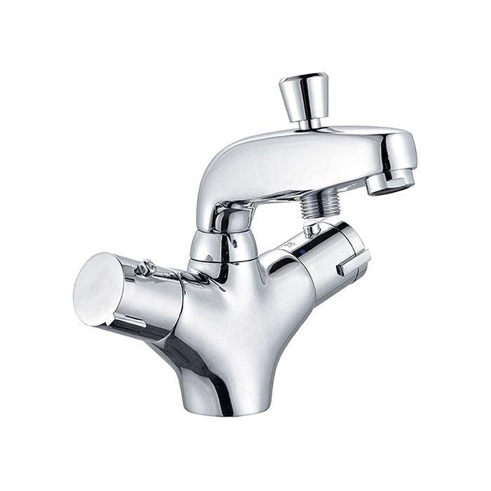 ROUSSEAU Grifo monomando termostático para baño y ducha Volga 2 - Orificio simple ROUSSEAU Grifo monomando termostático para baño y ducha Volga 2 - Orificio simple