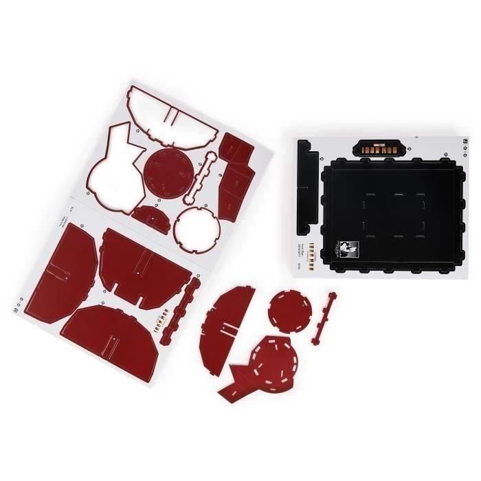 Spin Master SPI6069819 Casco Iron Man Marvel Modelo 4D para construir 1