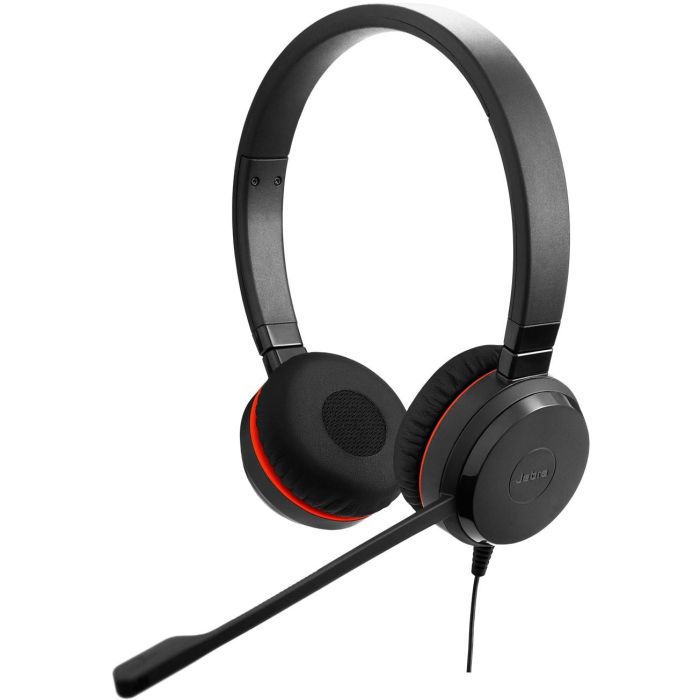 Jabra Evolve 20 SE Auriculares Profesionales USB-C/A Estéreo con Cancelación de Ruido Pasiva y Micrófono MS 1