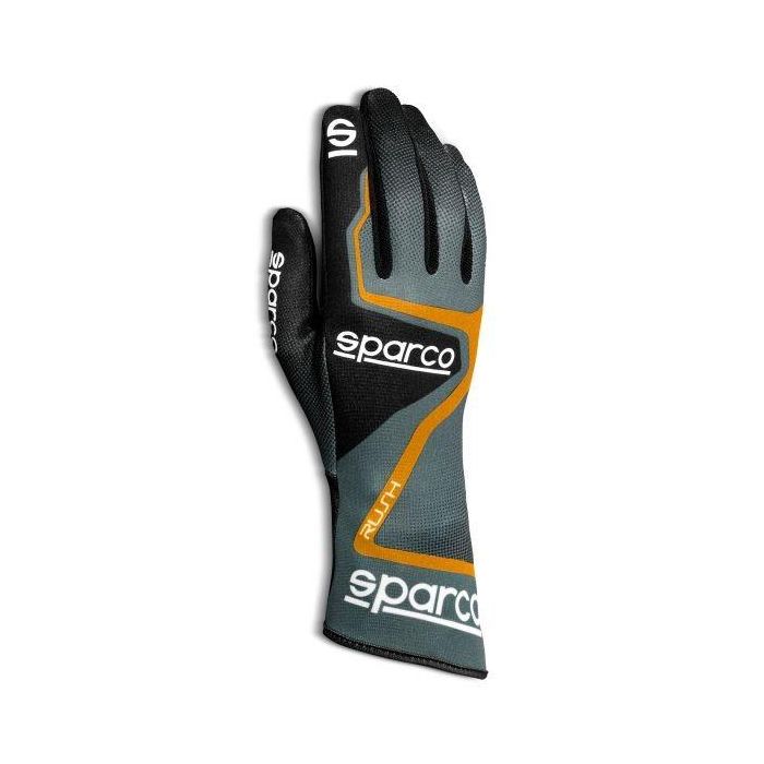 Sparco S00255612GRAF Guantes de Kart Rush 2020 para Niños, Nivel Entrada, Agarre Silicona, Resistente Arañazos, Gris-Naranja Talla 12 Sparco S00255612GRAF Guantes de Kart Rush 2020 para Niños, Nivel Entrada, Agarre Silicona, Resistente Arañazos, Gris-Naranja Talla 12