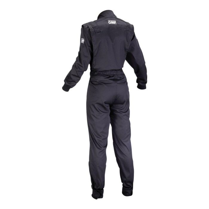 Omp OMPNB0-1579-A01-071-44 Traje Mecánico Ultra-Resistente Verano Poliéster/Algodón Negro Talla 44 con Bolsillos y Rodillas Acolchadas